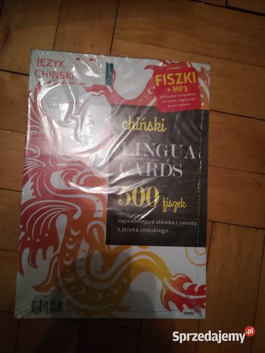 Fiszki chińskie 500 LANGUSTA CARD Łódź sprzedam