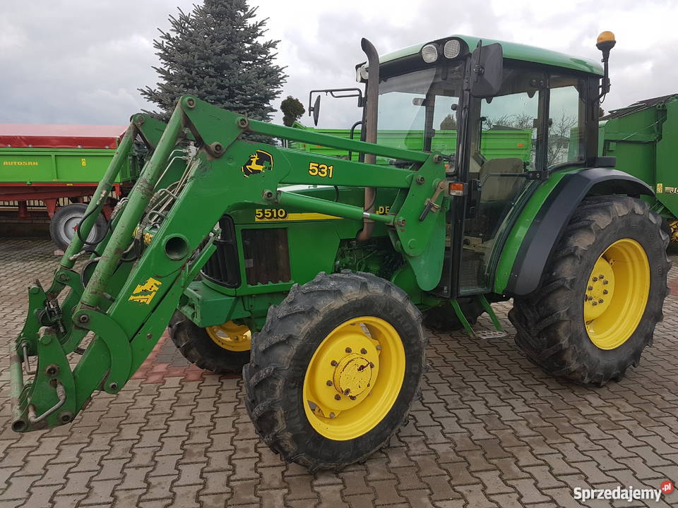 John Deere 5510 z turem jh 531 w oryginale nieuszkodzony Radom