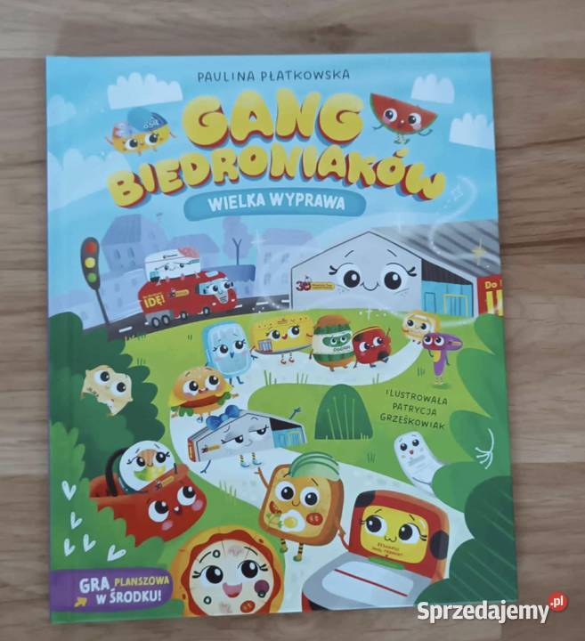 NOWA książka Gang Biedroniaków Wielka wyprawa łódzkie Łódź