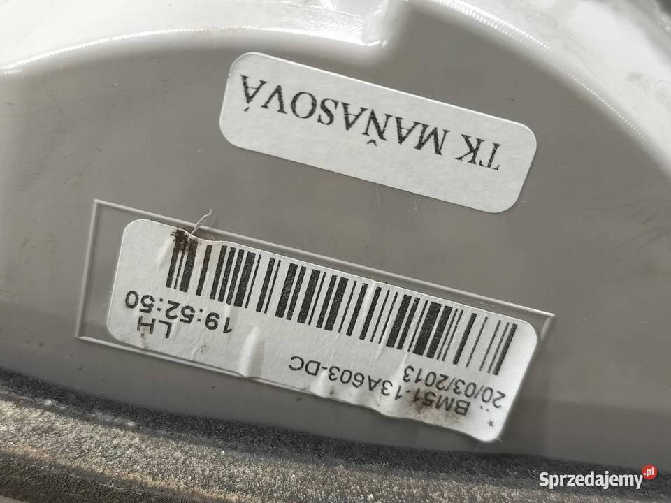LAMPA TYŁ W KLAPĘ LEWA KOMBI BM5113A603DC Ford osobowe świętokrzyskie