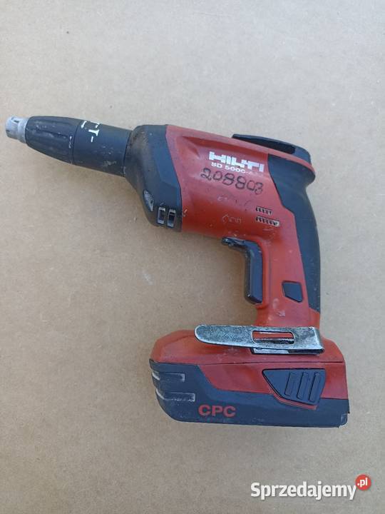 Hilti SD 5000 a22 do regipsu Biała