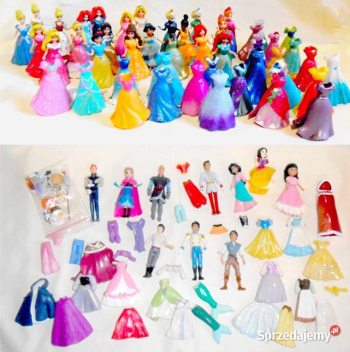 Księżniczki Disneya MagiClip duży zestaw lalek i Biała Podlaska