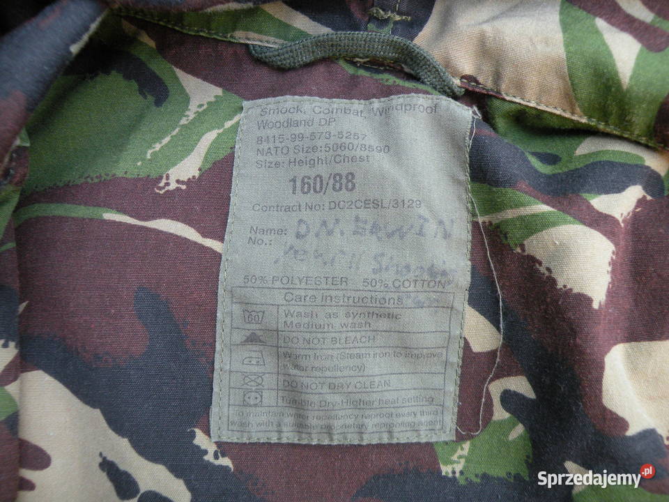 Parka smock combat dpm windproof 16088 Militaria Wrocław