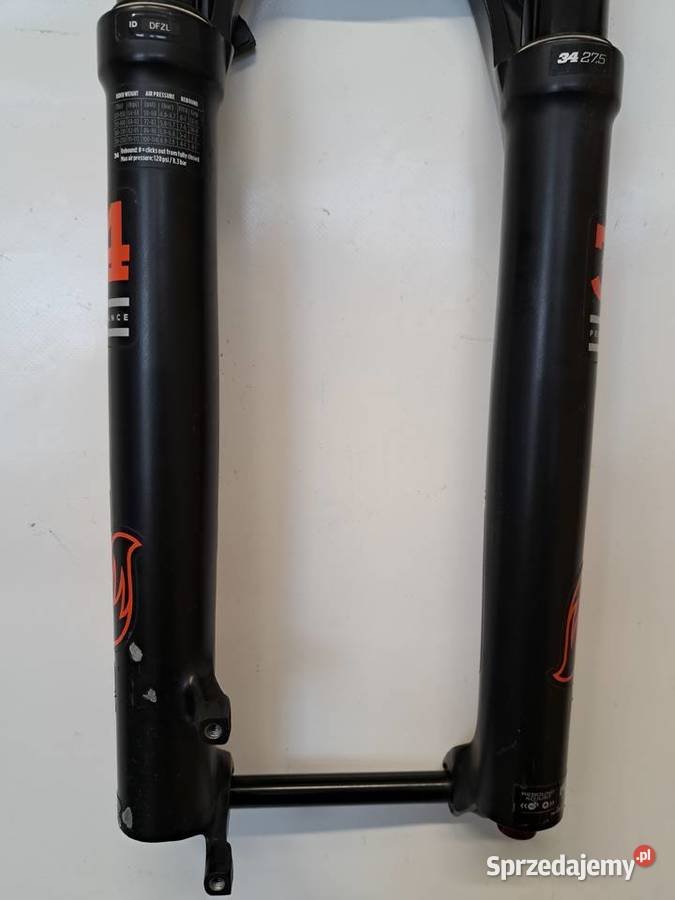 amortyzator FOX 34 performance Fit Grip 160 275 łódzkie Sieradz sprzedam