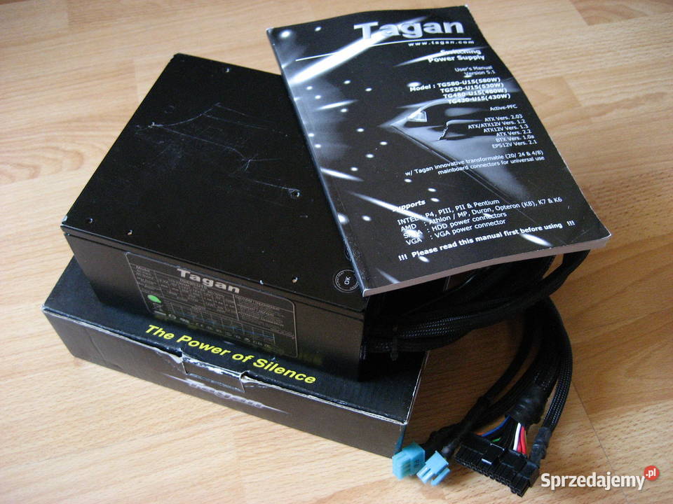 Zasilacz komputerowy TAGAN TG430U15 Uszkodzony Kielce