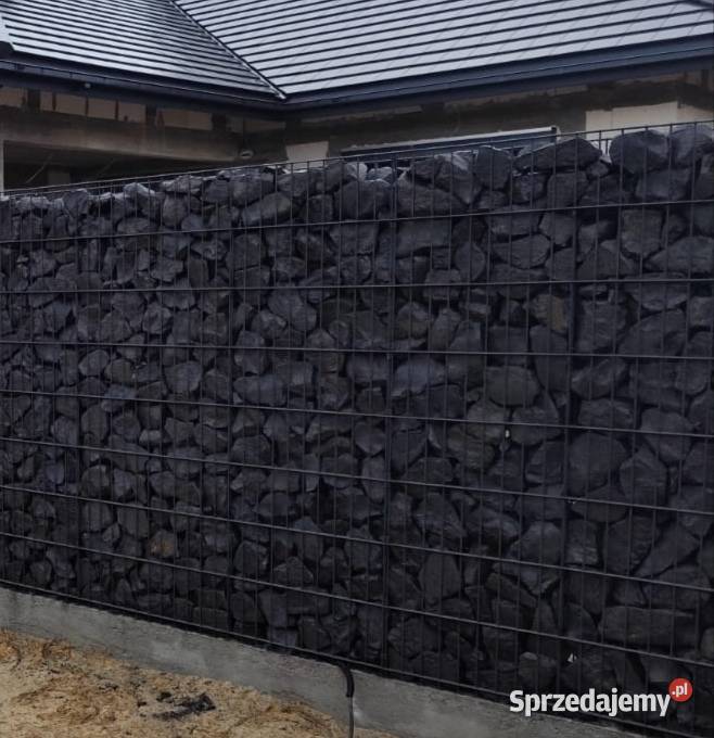 Kamień Gabionowy Bazaltowy Grafitowy 60125