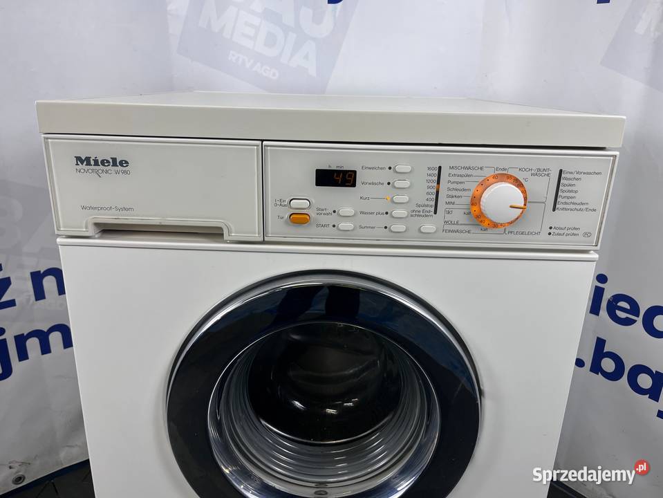 Pralka Miele o Wzmocnionej konstrukcji Pancerna Wiejca