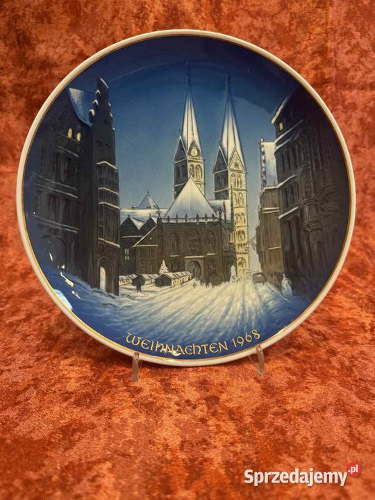 Talerz Rosenthal Boze Narodzenie 1968r Kielce
