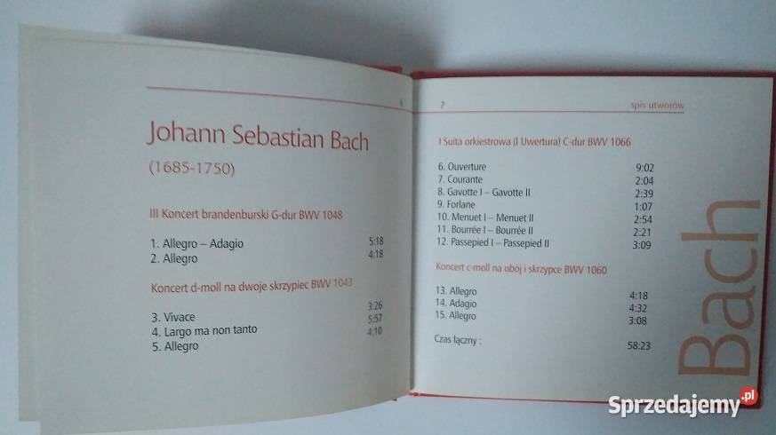 Bach Biblioteka Gazety Wyborczej Płyty i kasety Wieprz