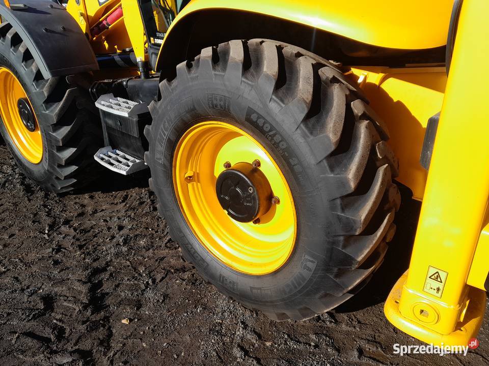 JCB 4CX 2022R JOYSTICK SZYBKOZŁĄCZE KLIMA CAT