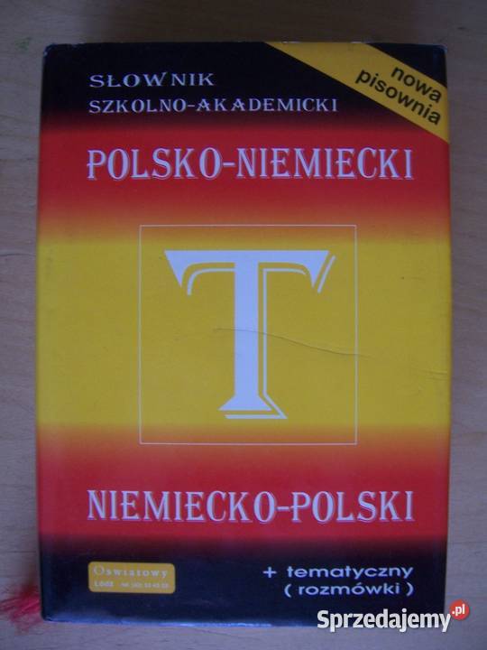 Słownik SzkolnoAkademicki polskoniemiecki niemieckopolski Warszawa