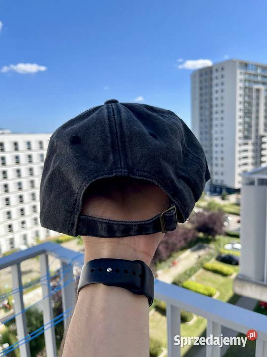 Czarna czapka z daszkiem Uniseks pomorskie