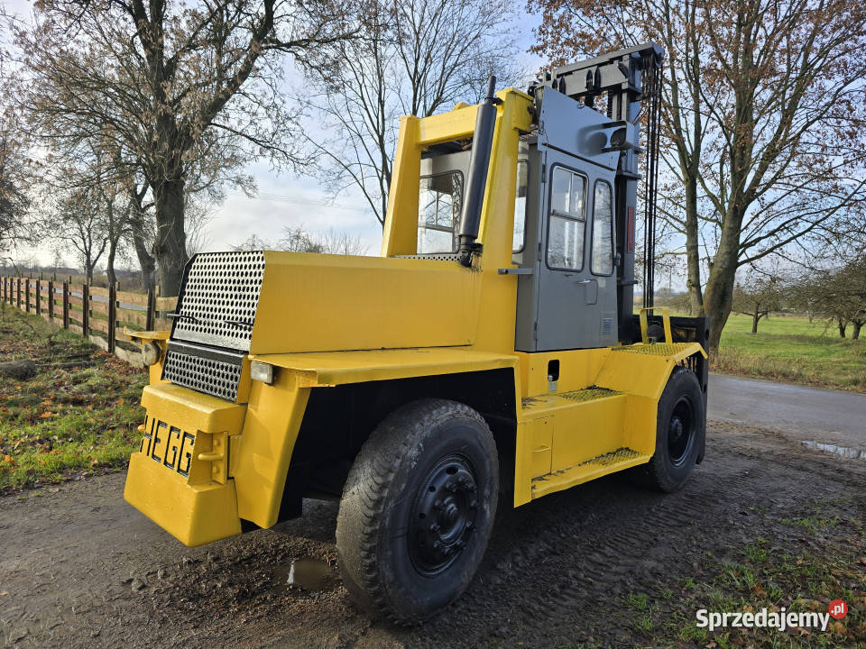 Wózek widłowy HEGG TRUCK 12 ton 5 m VOLVO Penta Mława