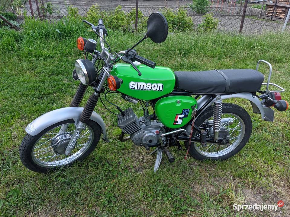 Simson s51 kupiony w Polsce Rawicz