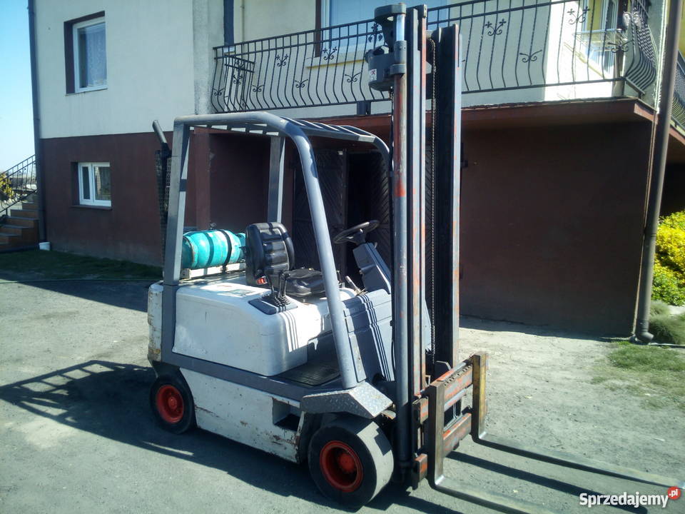 Sprzedam wózek widłowy Fiat OM G18 LPG duplex 4m Wróblew