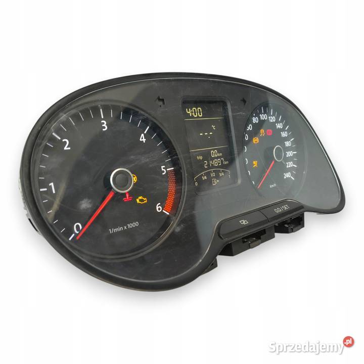 LICZNIK ZEGARY 6R0920861E VW Polo V 12 16 TDI osobowe Chełm
