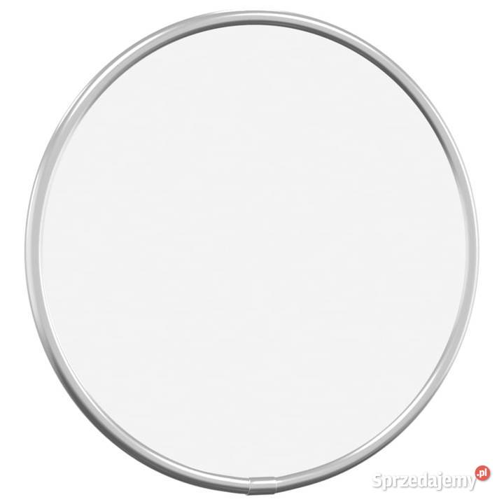 Lustro ścienne srebrne 20 okrągłe WM348173