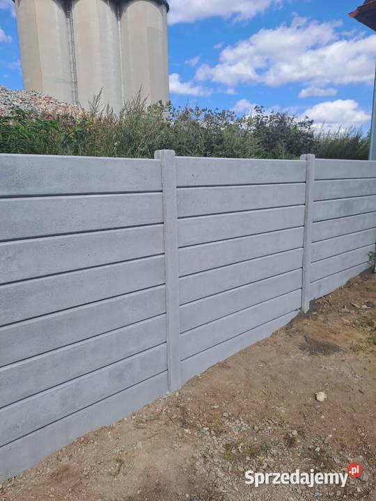 Ogrodzenia betonowe Nowoczene wzory Kłodzko