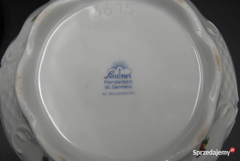 Porcelanowa waza z pokrywką wielkopolskie Poznań