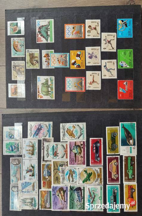 Klaser z znaczkami duży zestaw sprzedam