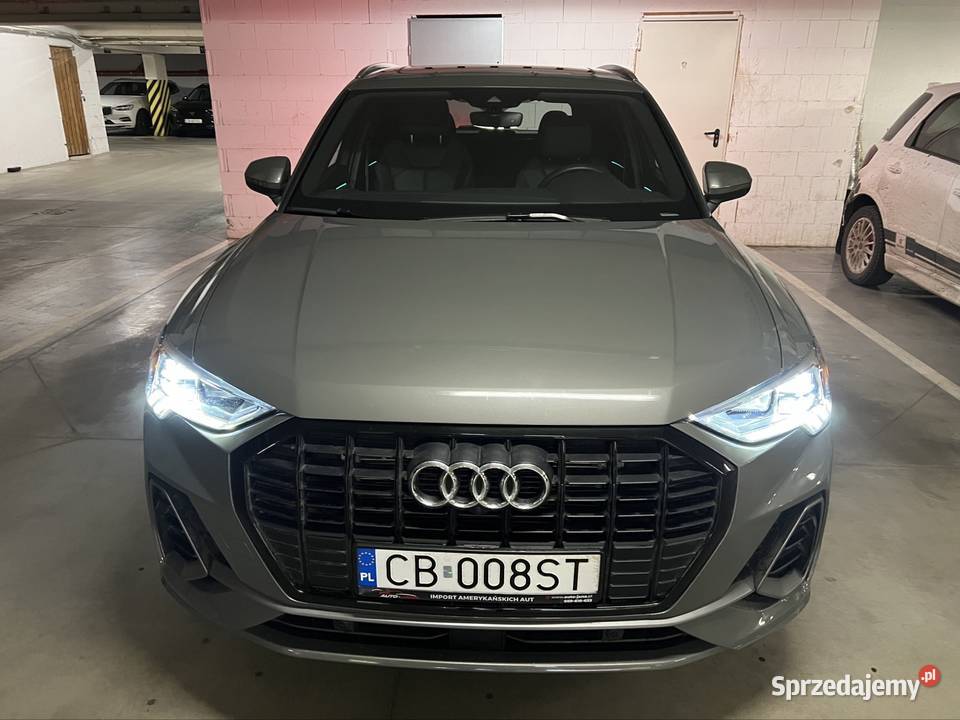 Audi Q3 Sline 20 TFSI dobrze wyposażone czujnik deszczu Bydgoszcz
