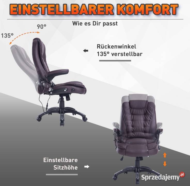 Fotel biurowy do masażu Brzesko