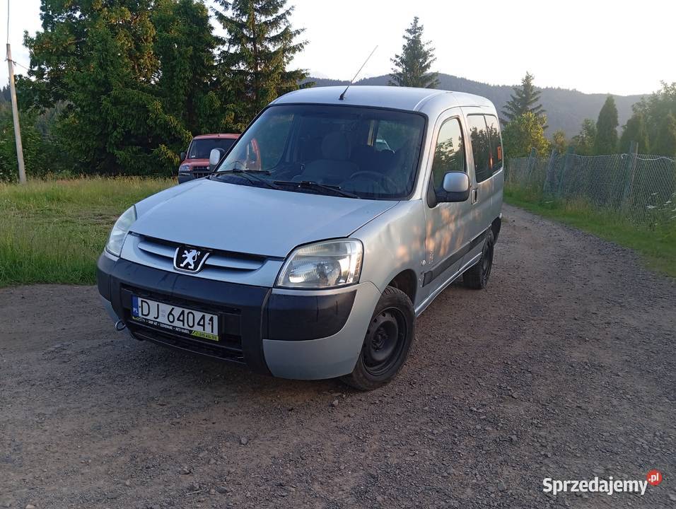 Peugeot Partner 20hdi 90 Nowa belka klima VAT marża dolnośląskie Wałbrzych