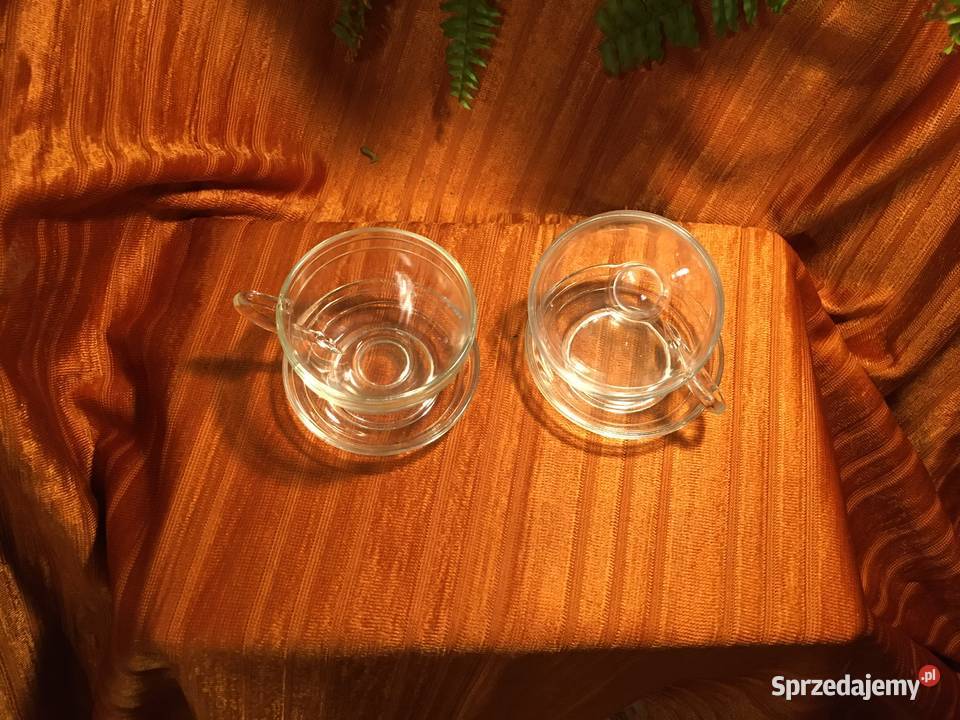 Komplet filiżanek z HSG Ząbkowice Porcelana i szkło śląskie Dąbrowa Górnicza