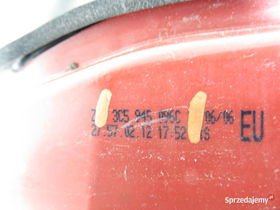 LAMPA PRAWA TYLNA VW PASSAT B6 3C2 SEDAN osobowe