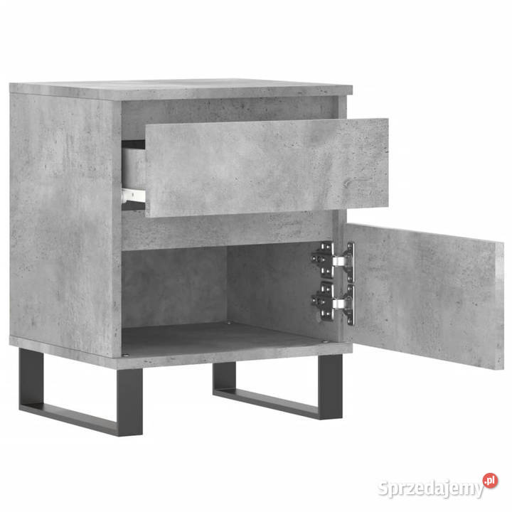 Szafka nocna szarość betonu 40x35x50 WM830692 mazowieckie Warszawa