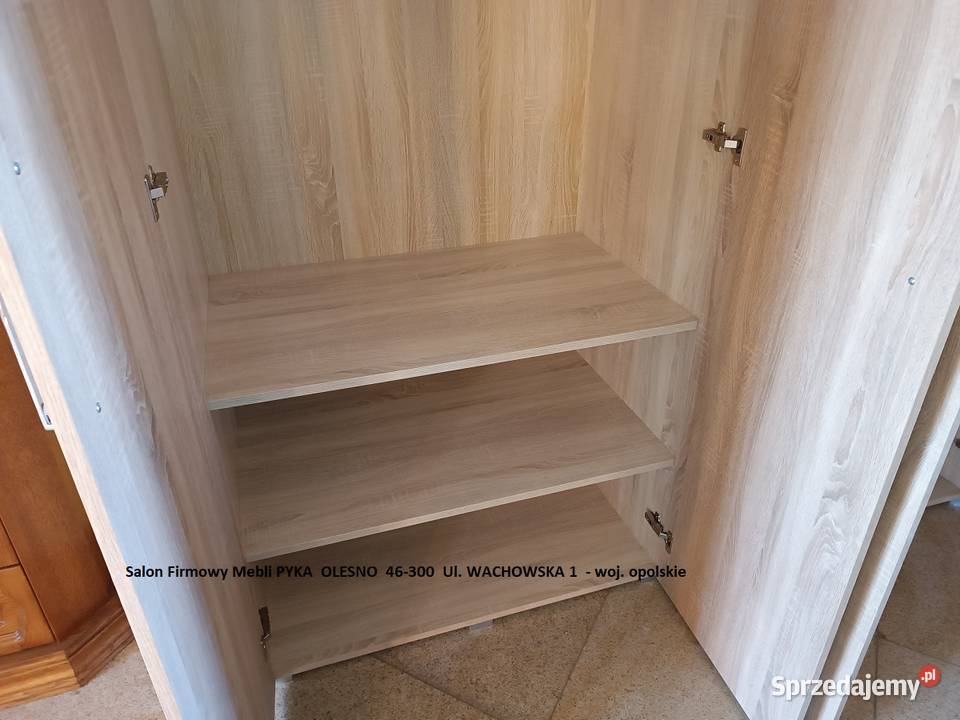 Nowa Szafa 200 4 drzwiowa Dąb Sonoma OUTLET30 Szafy i garderoby Olesno