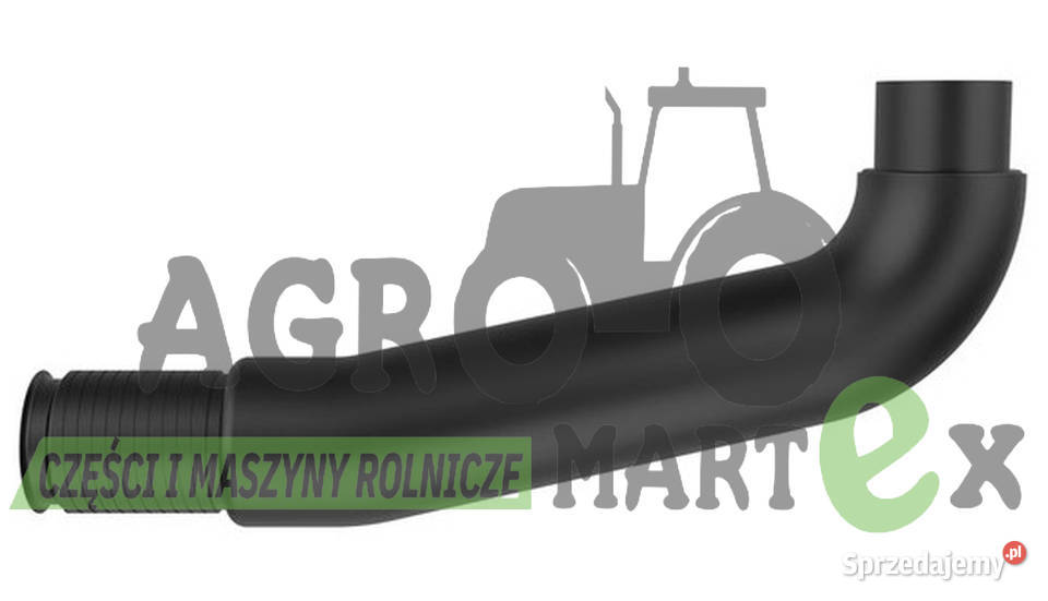 RE210826 KOLANKO RURY WYDECHOWEJ JD Części i osprzęt rolniczy