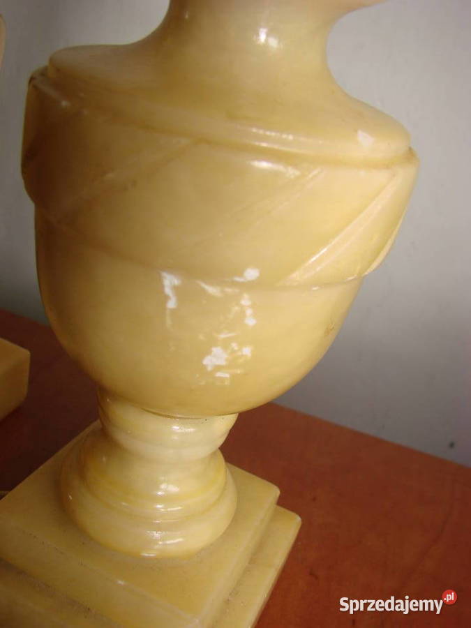 włoska alabastrowa lampa nocna Pruszcz Gdański