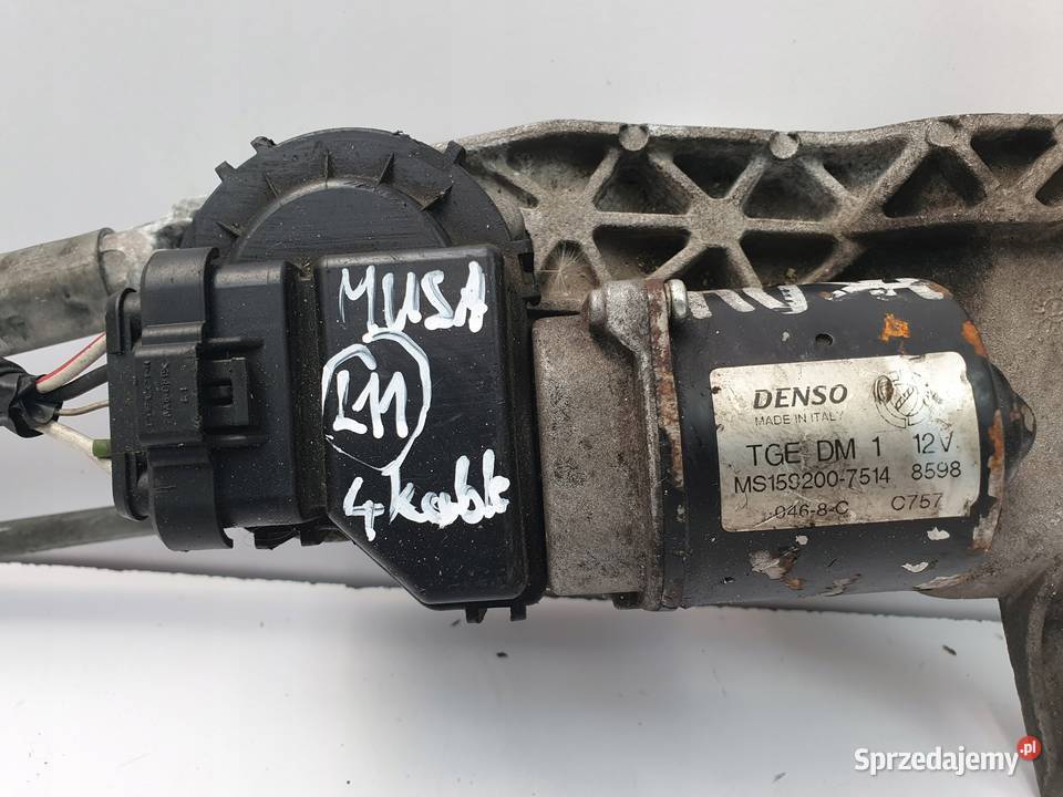 SILNICZEK WYCIERACZEK Lancia Musa Fiat Idea Mechanizmy wycieraczek Chełm