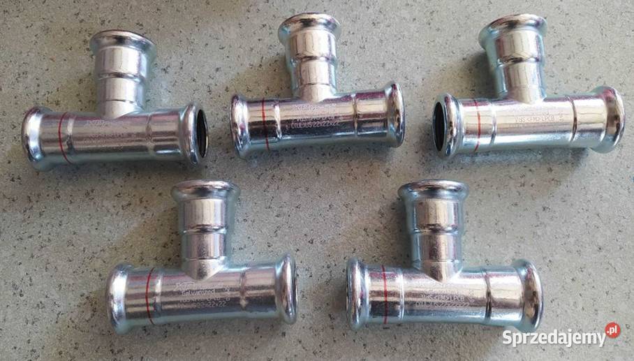 KANTHERM STEEL Trójnik redukcyjny 22x22x22 Hydraulika i armatura Kalisz