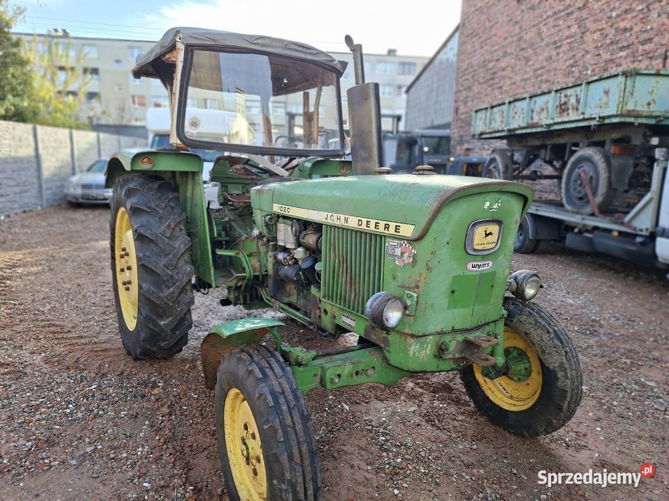 Ciągnik traktor John Deere 1020 oryginal wielkopolskie