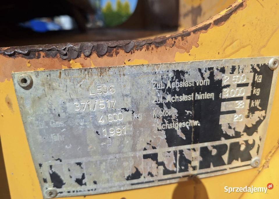 Ładowarka Liebherr L506 Łachów