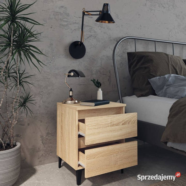 Szafki nocne 2 dąb sonoma 40x35x50 WM805876 Warszawa sprzedam