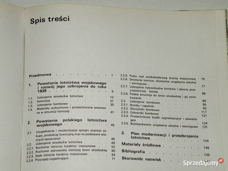 Uzbrojenie lotnictwa polskiego 19181939 A Książki naukowe i popularnonaukowe kujawsko-pomorskie Bydgoszcz