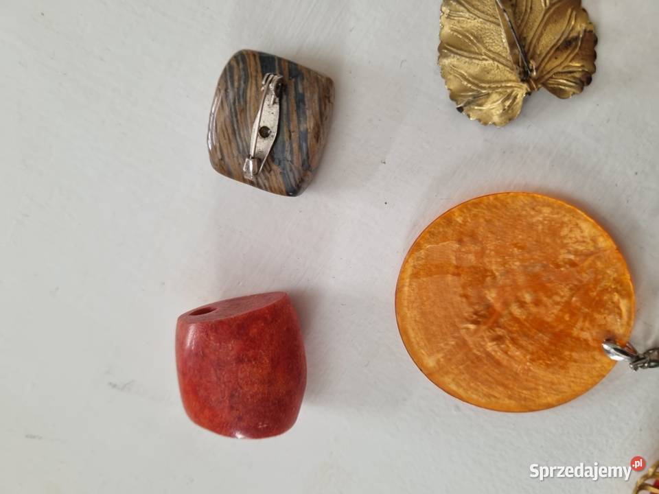 Zestaw biżuterii z PRL Lublin