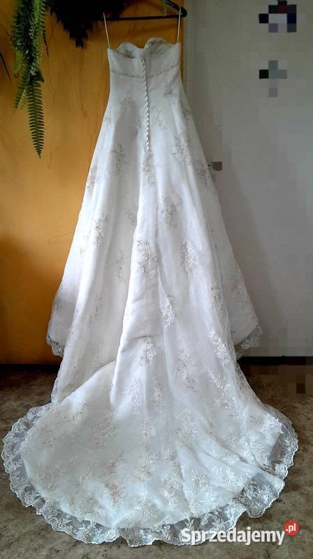 Koronkowa sukienka ślubna Venus Bridal z Los A Sosnowiec sprzedam