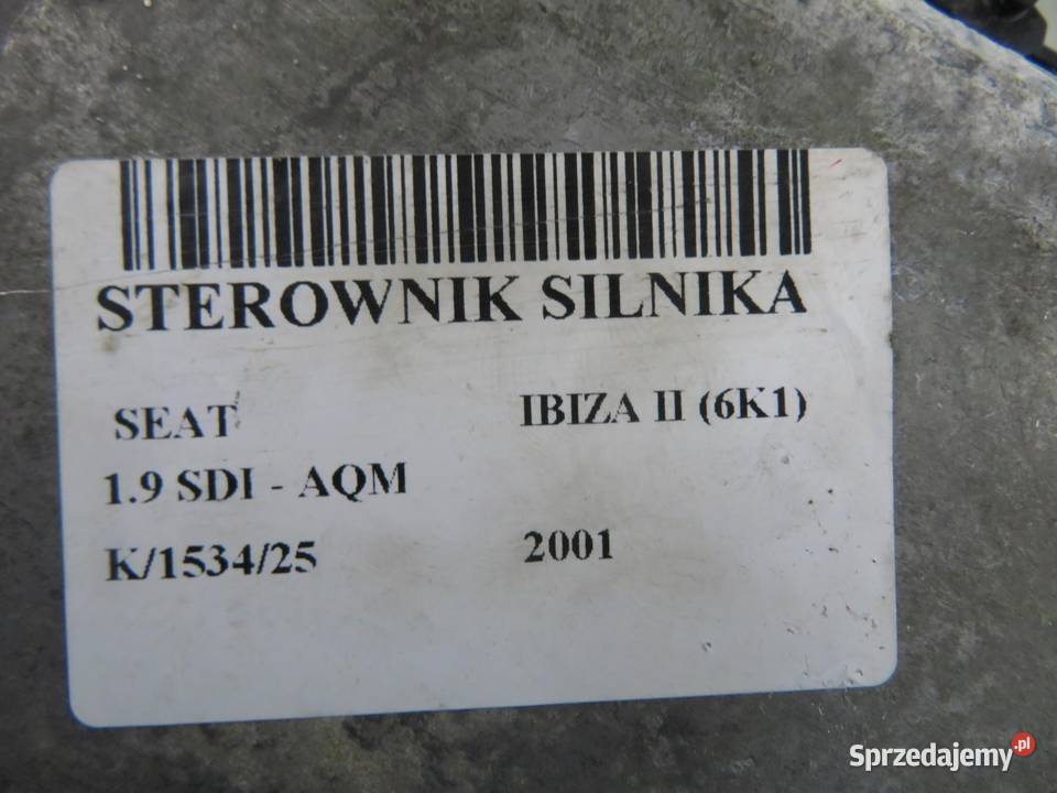 STEROWNIK SEAT IBIZA II 6K1 19 SDI AQM