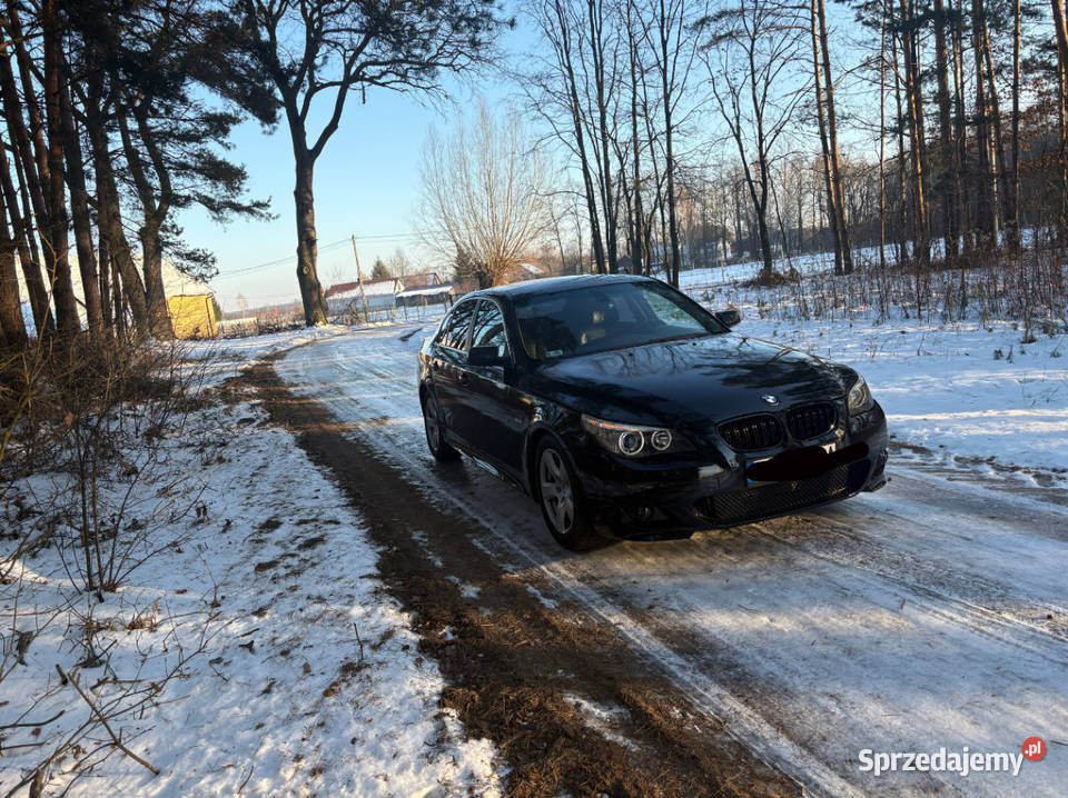 BMW E60 530D 218 komforty nieuszkodzony Wola Baranowska