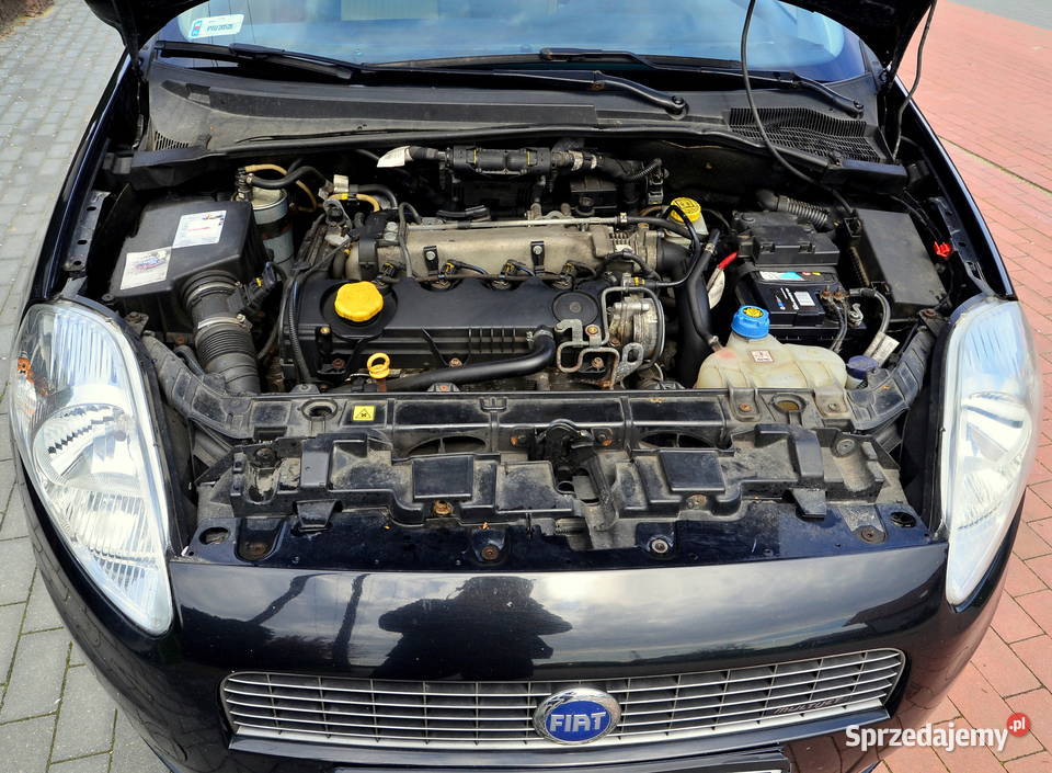 Fiat Grande Punto 19 JTD 120 2005r Zarejestrowany w Polsce Malanów