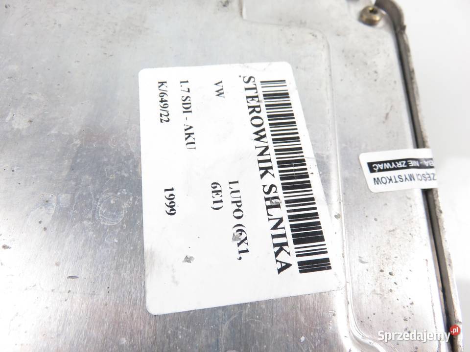 STEROWNIK VW LUPO 17 SDI 038906012BE