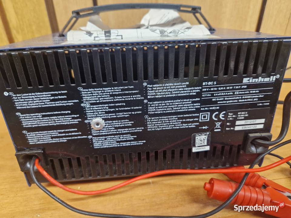 Prostownik Einhell BTBC 5 Szczebrzeszyn sprzedam