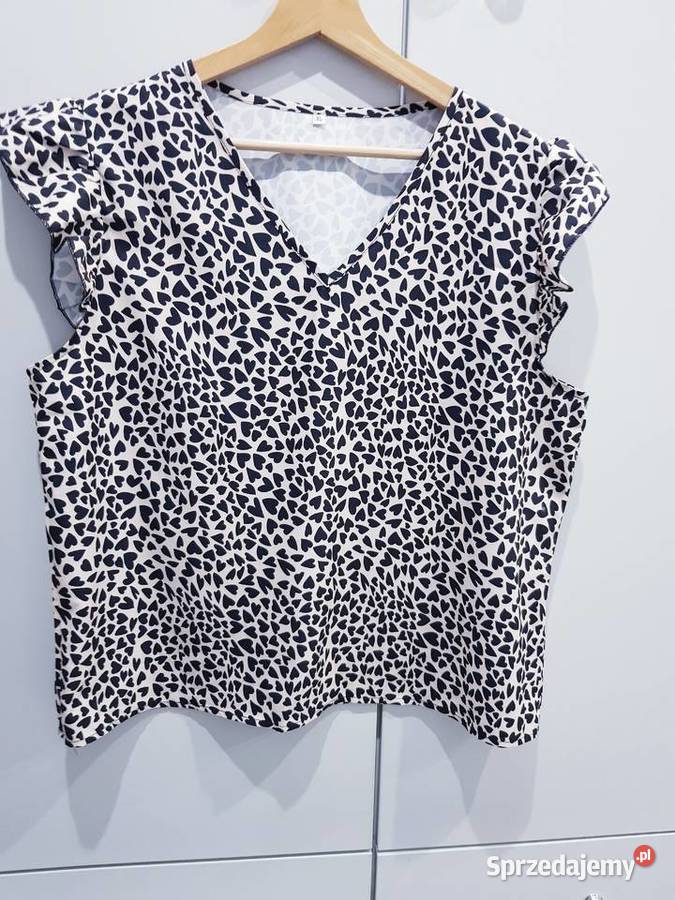 Damska panterkowoserduszkowa bluzeczka Dąbrowa Górnicza