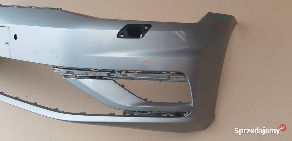 VW GOLF VII 7 LIFT ZDERZAK PRZÓD PRZEDNI SPRYSKI Bieleń