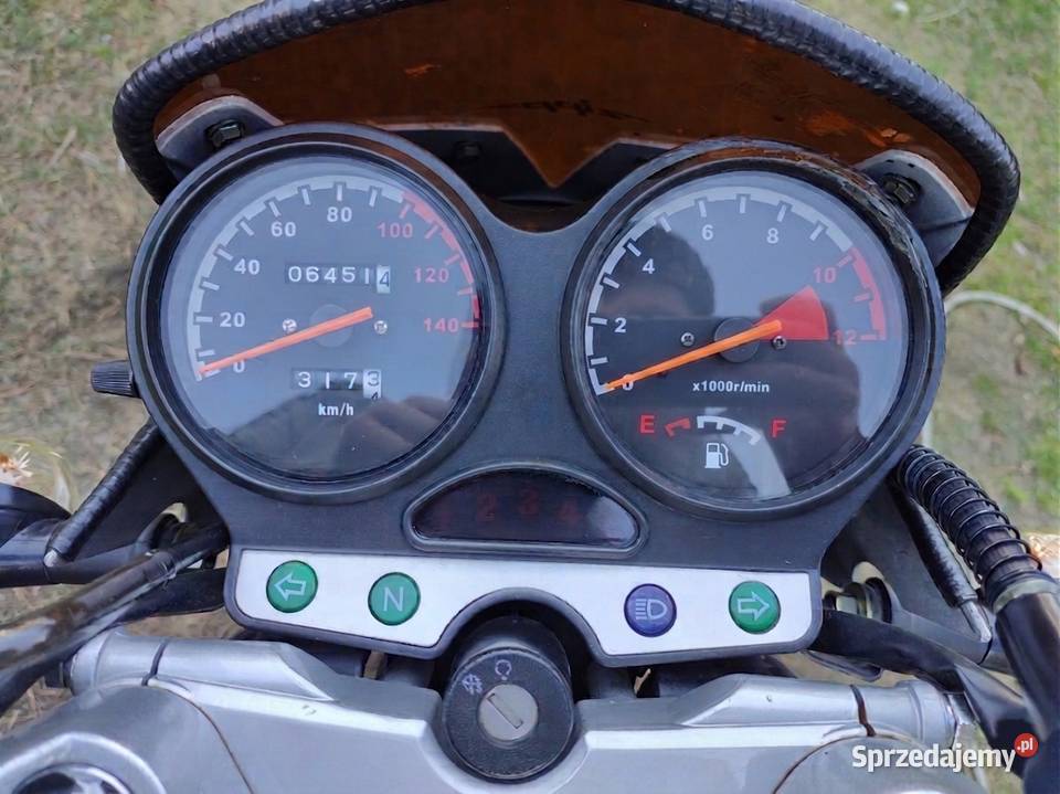 Motocykl ZIPP MANIC RS 125 oryginalny przebieg nieuszkodzony Chełm
