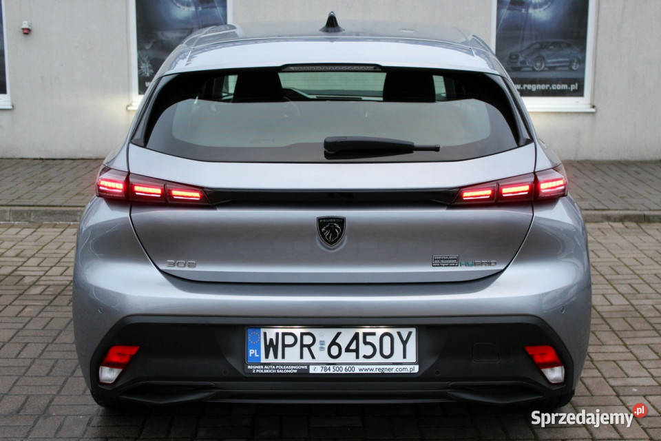 Peugeot 308 FV23 Hybryda Plugin Automat ABS